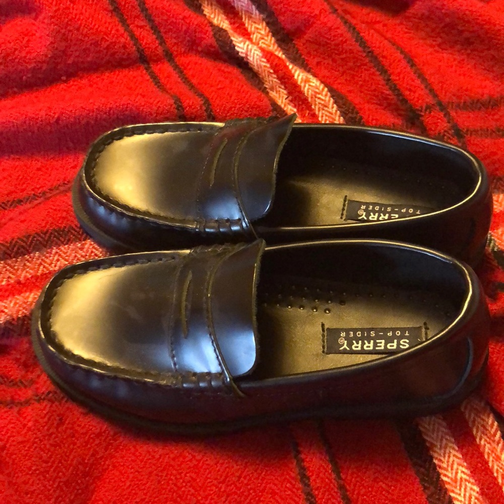 Kids Sperry Loafers, Size 1